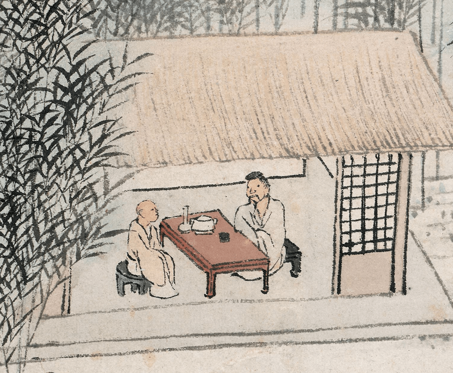 书画家影像网|明人悠闲的生活,都在这张画里