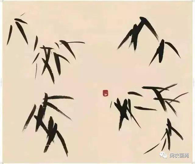 徐悲鸿“手把手”教画花鸟,干货。