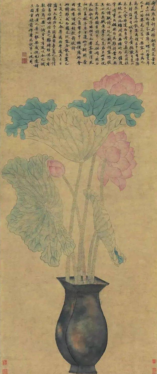 沈周的粗笔山水,凝练了一生的笔墨功夫(附高清作品集)