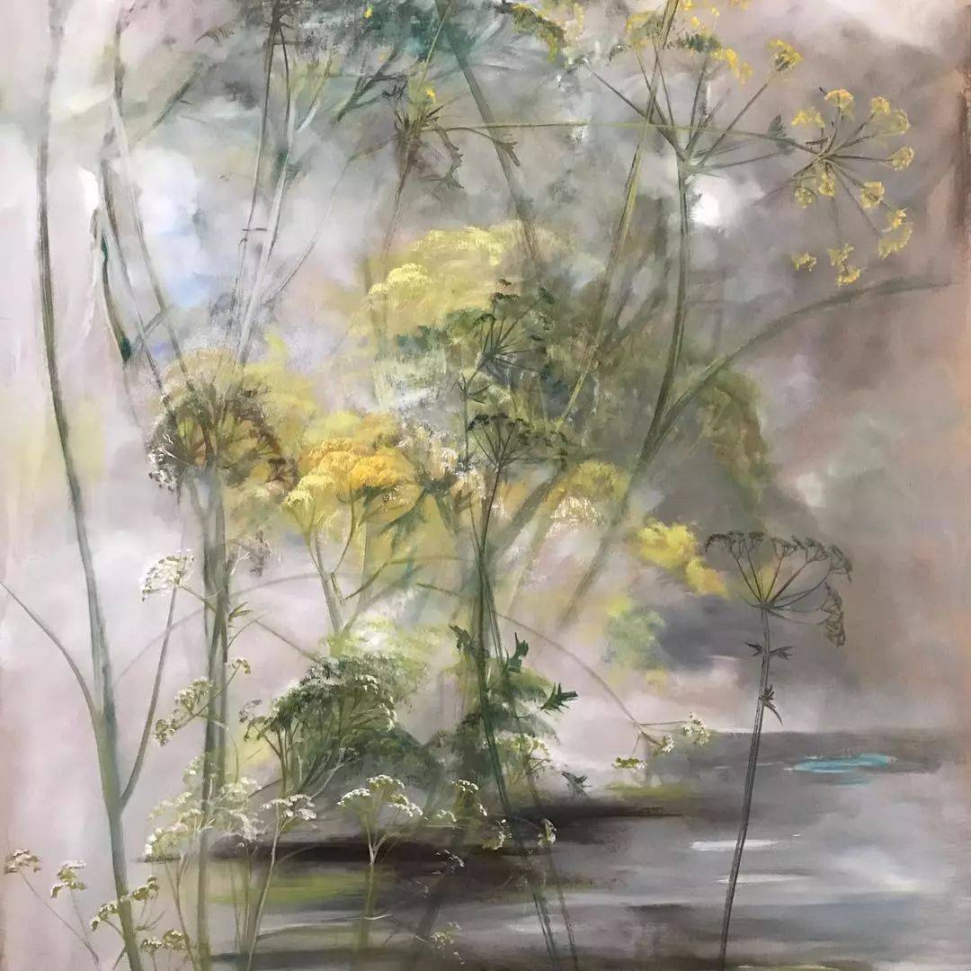 她一生只爱花,家“涂”四壁,简直美哭了