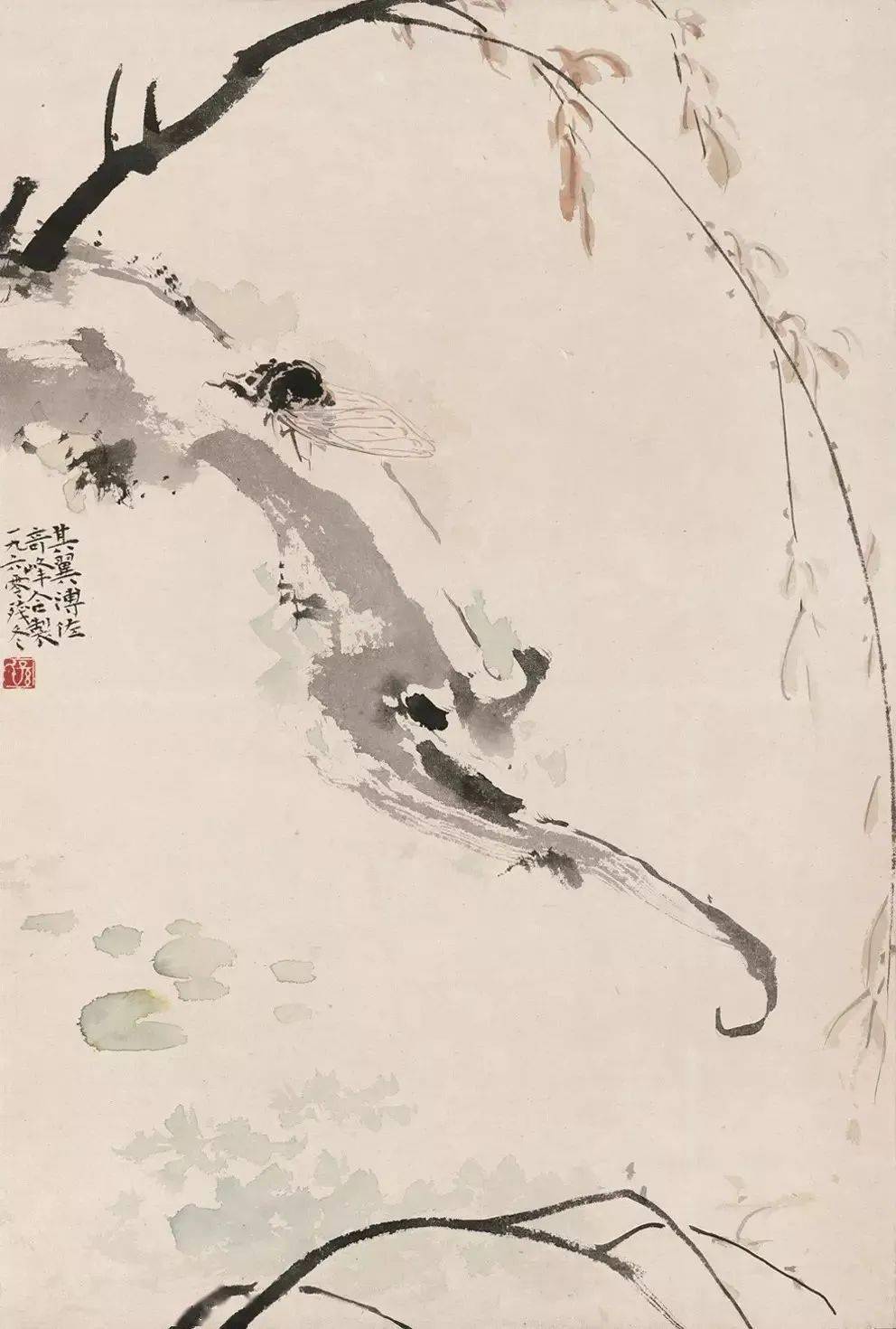 绘画一落笔就制造了一个矛盾,处理好矛盾画才耐读贵在曲折变换间