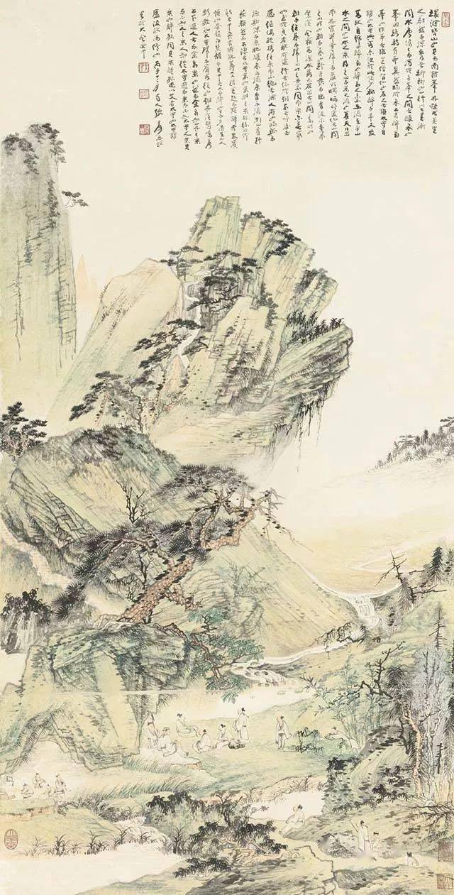 张大千:心中有个神仙境界,就可以画出一个神仙境界