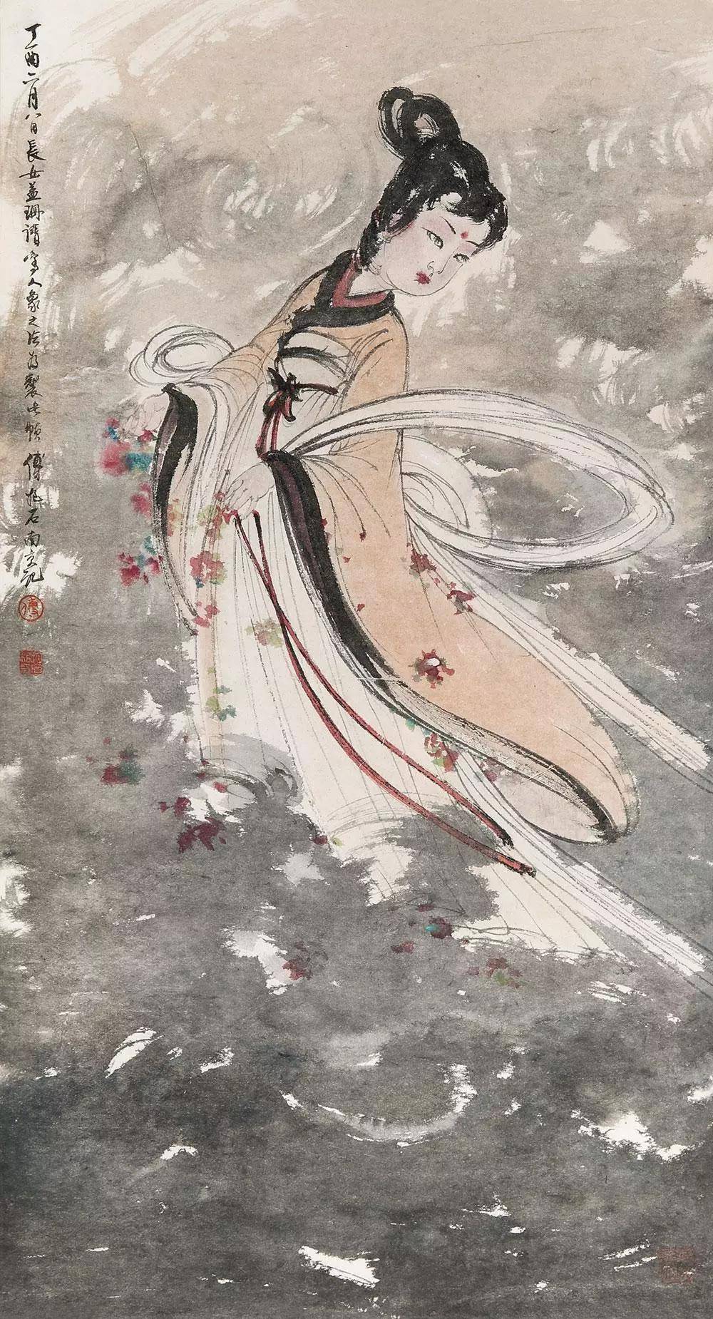 傅抱石:我是靠精神指挥我的双手