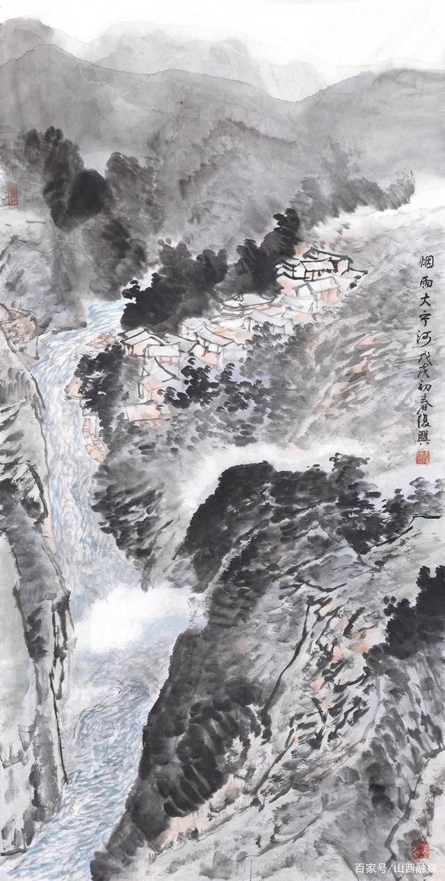 心中魄垒 磅礴于天——张复兴山水画赏析