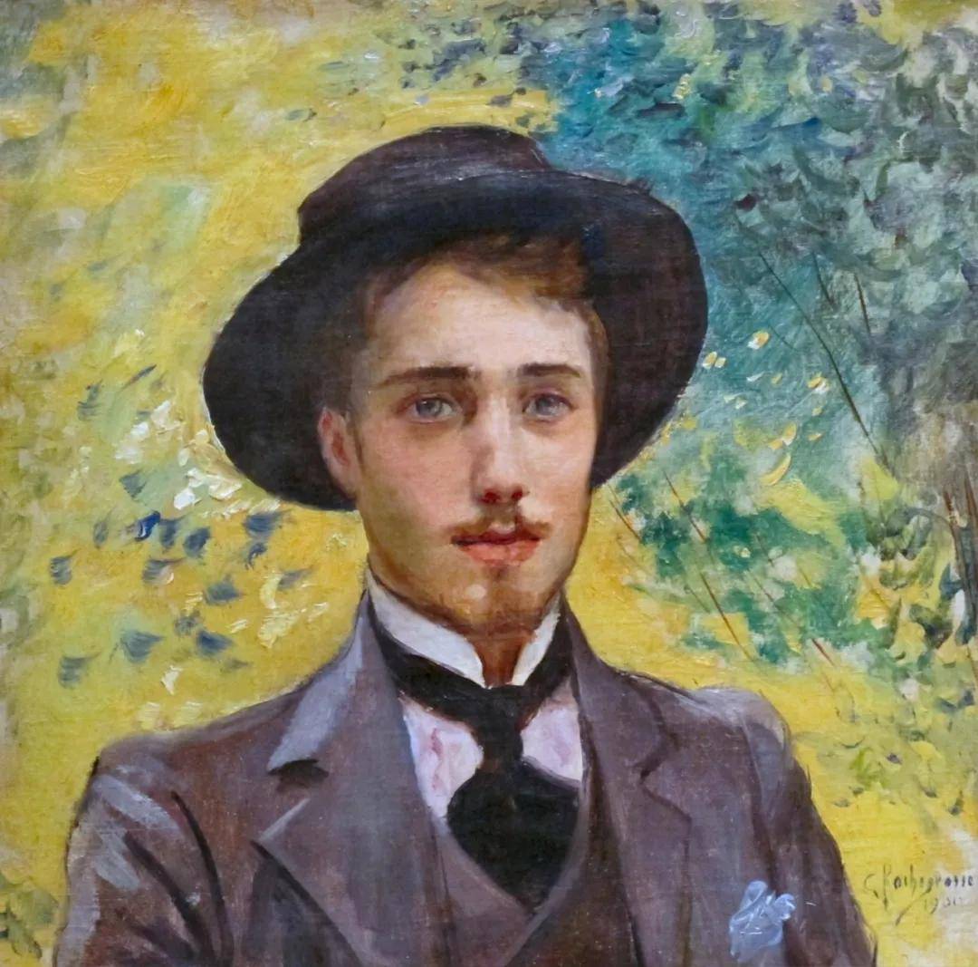 历史装饰画家罗切罗斯,以一种感性的自然主义风格来绘画作品