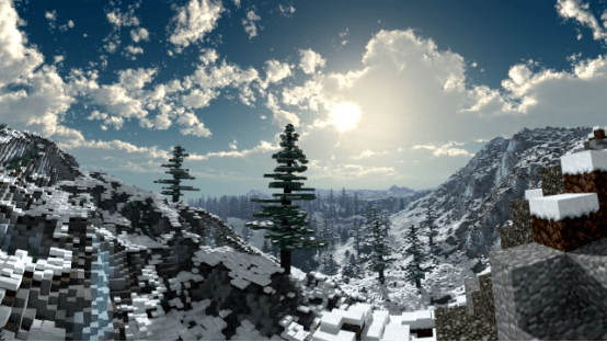 南方玩家求雪专场 《我的世界》现实没雪大神教你如何造出最美雪景