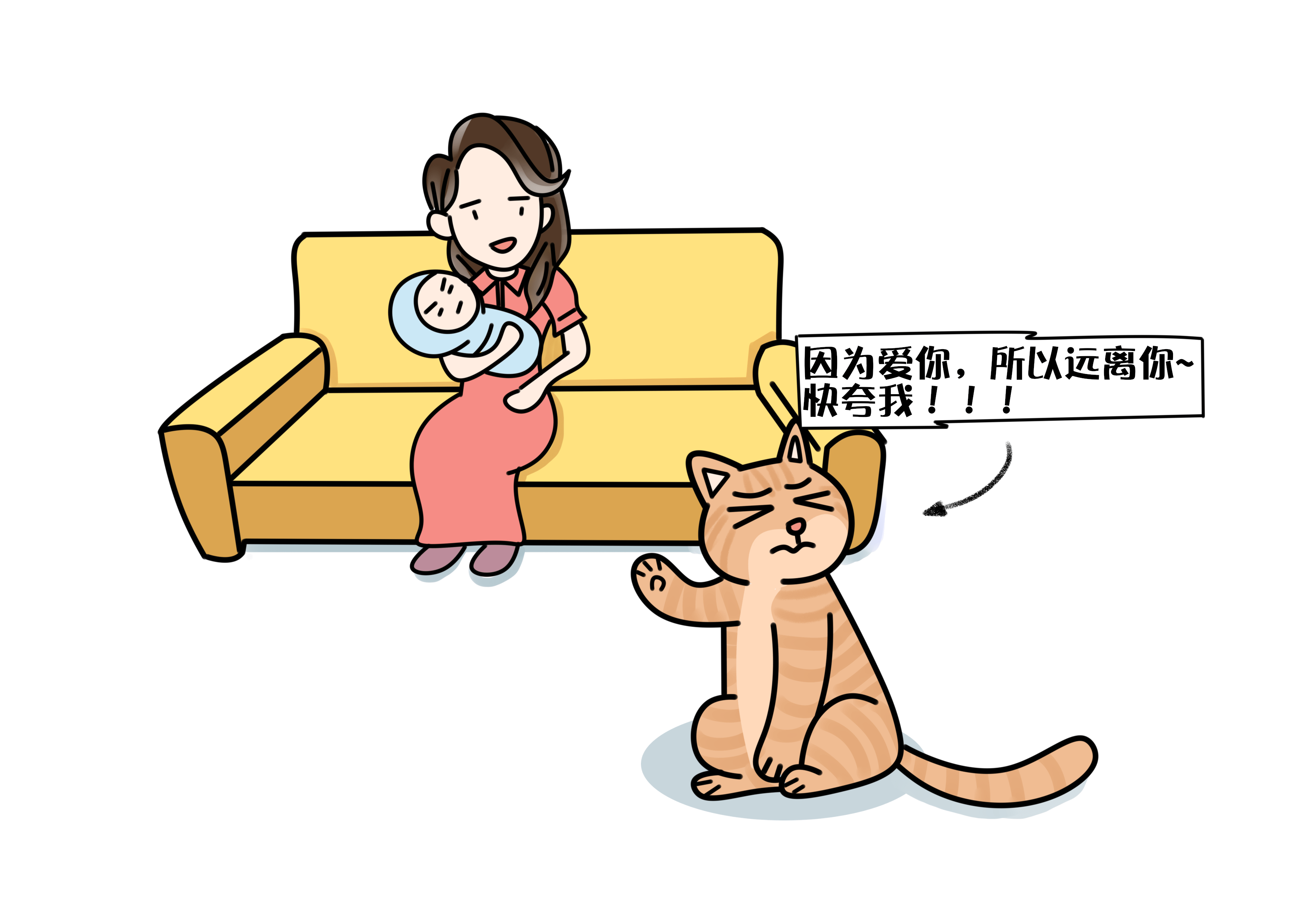 谁说猫养不熟还没良心?猫咪关心你的三种表现,快去奖励它们!