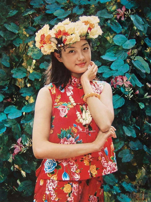 旅美画家关则驹最美人体油画,技法细腻、委婉含蓄