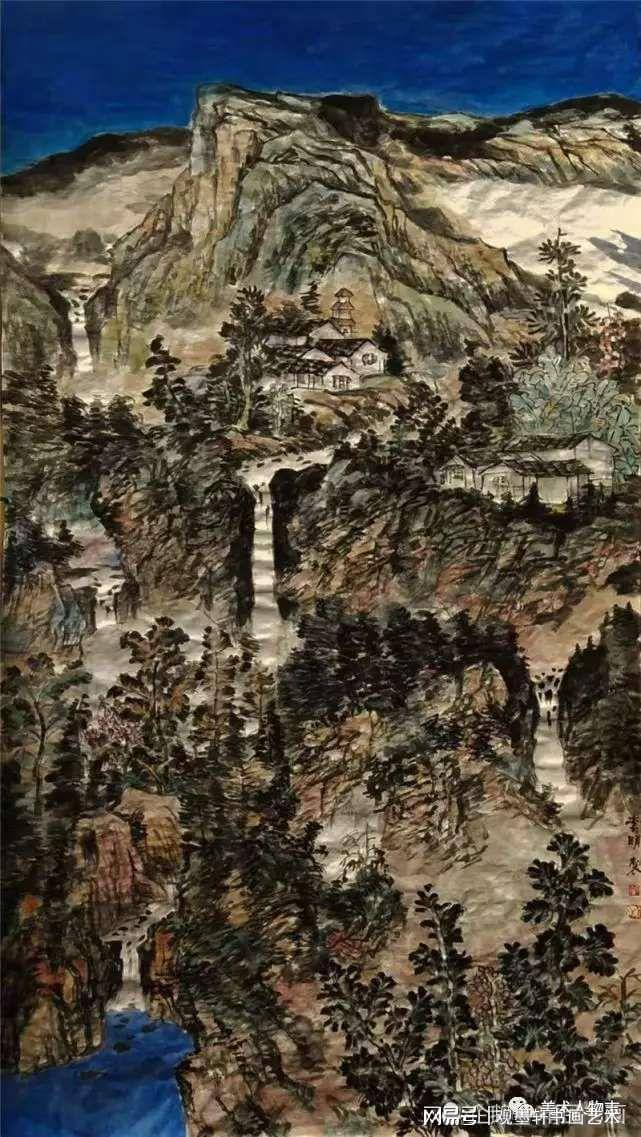 本市热点:著名画家李明作品欣赏