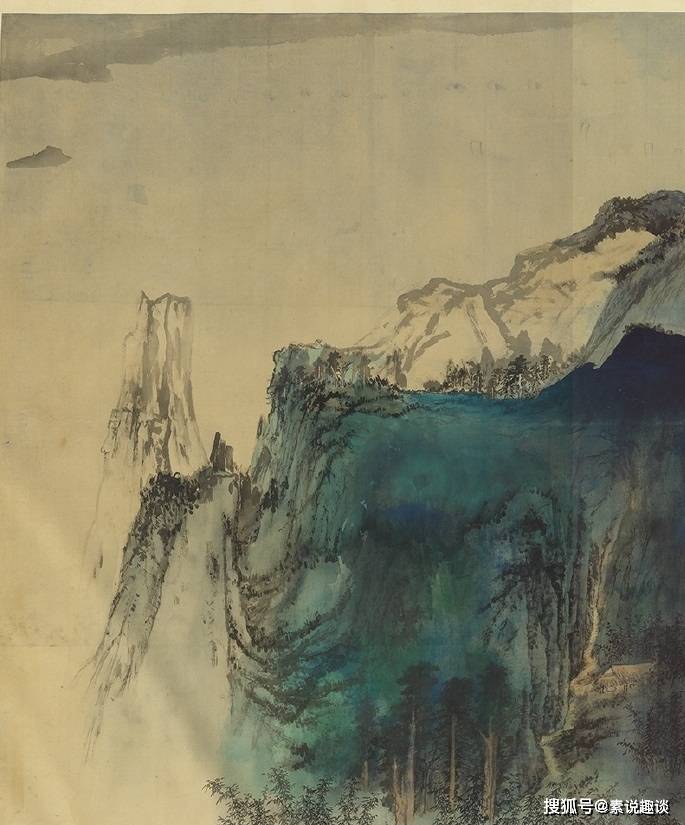 张大千画的最大作品,比齐白石作品大气,专家:无法正常估价