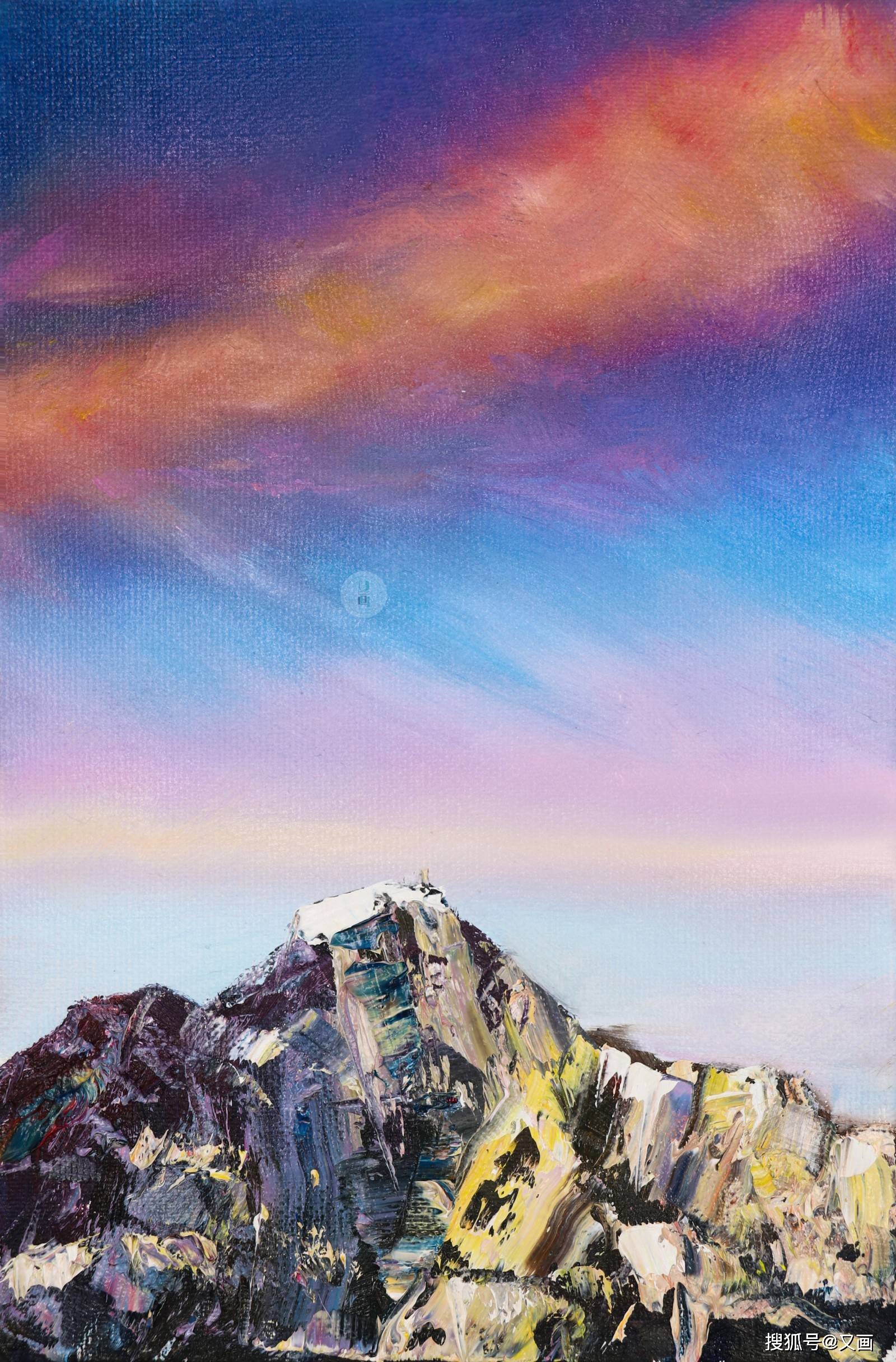 风景油画作品分享