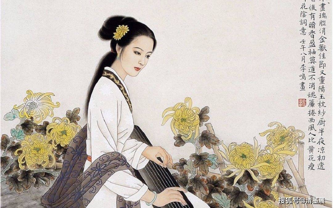 李清照,“忽有故人心上过,回首山河已是秋。