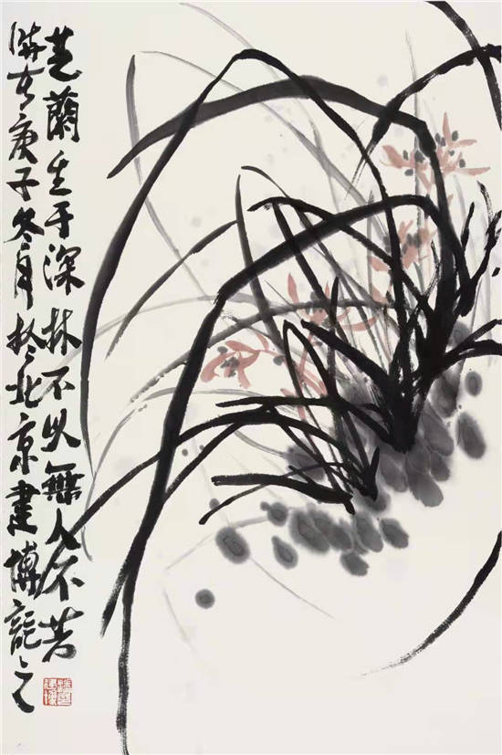 "建"笔凌云意兴豪——关于潘建博绘画的印象