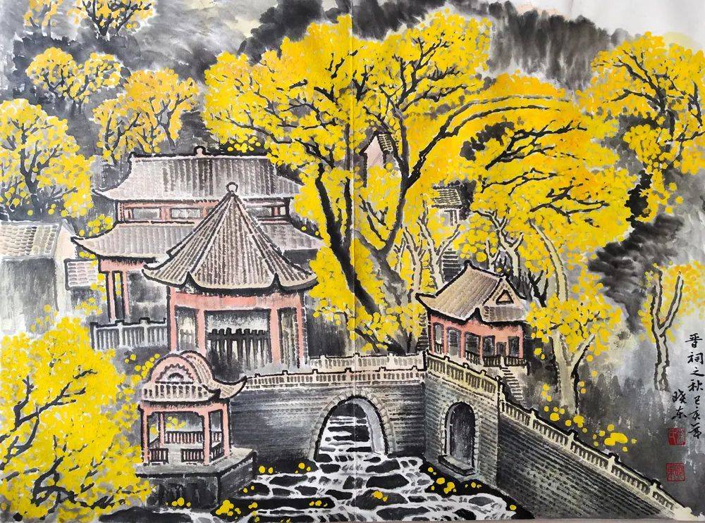 青山绿水 钟灵毓秀——罗晓东国画作品欣赏