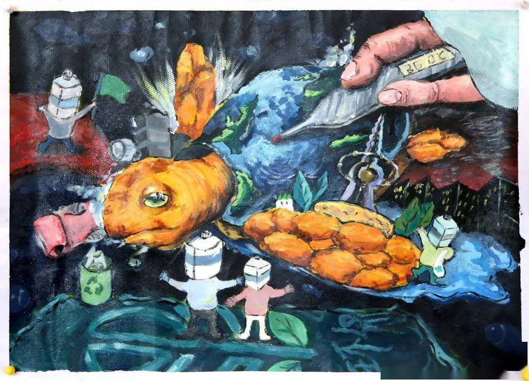 六五环境日|“美丽中国,我是行动者”主题书画作品展:绘画类 · 二等奖