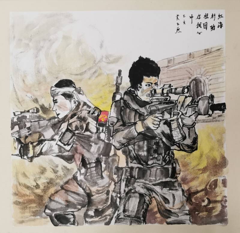 12岁中山少年 “抗疫”绘画获全国特等奖:绘画像朋友也像影子