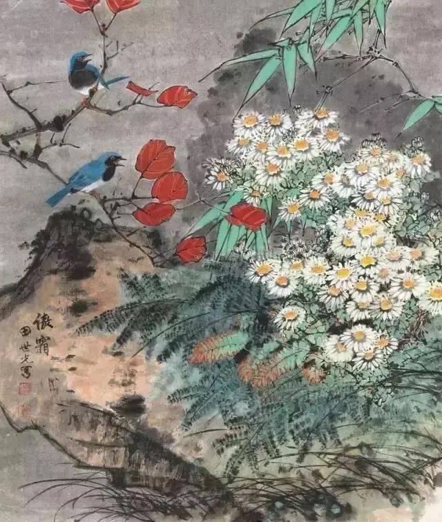 工笔花卉“八法”