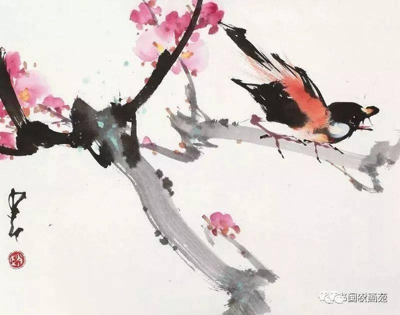 赵少昂画鸟儿,最是热闹