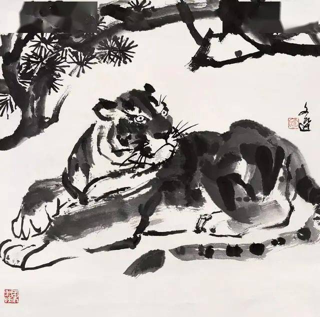 历代名家画虎,形神兼备、霸气十足!