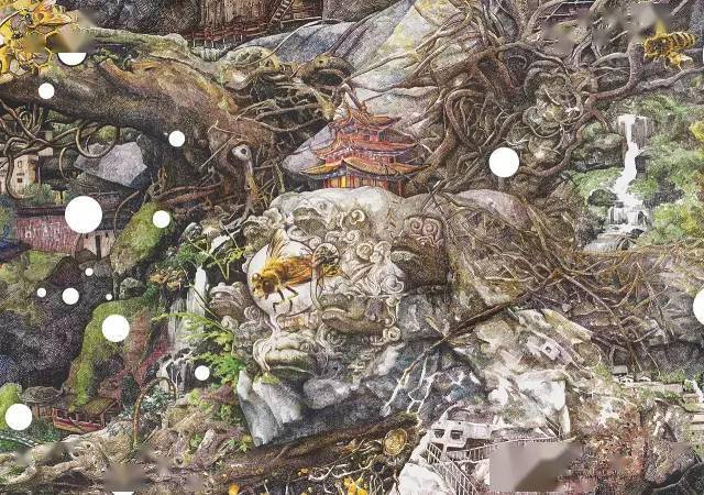 央美才女笔下作品,画到了极致!视觉效果真的太“变态”!