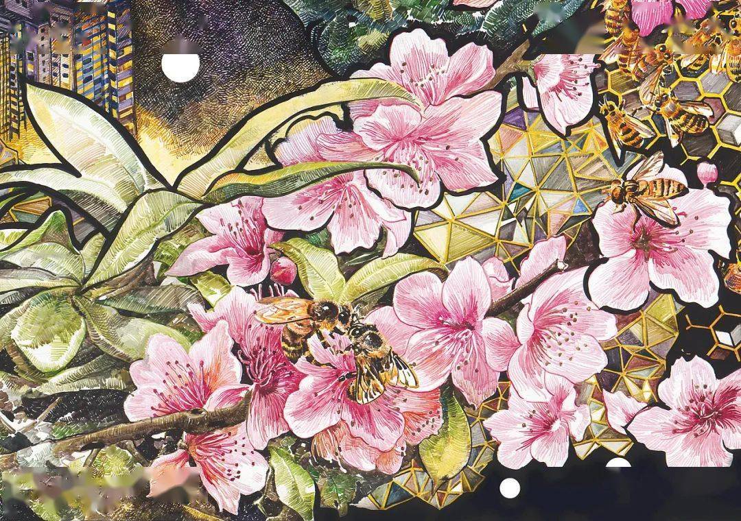 央美才女笔下作品,画到了极致!视觉效果真的太“变态”!