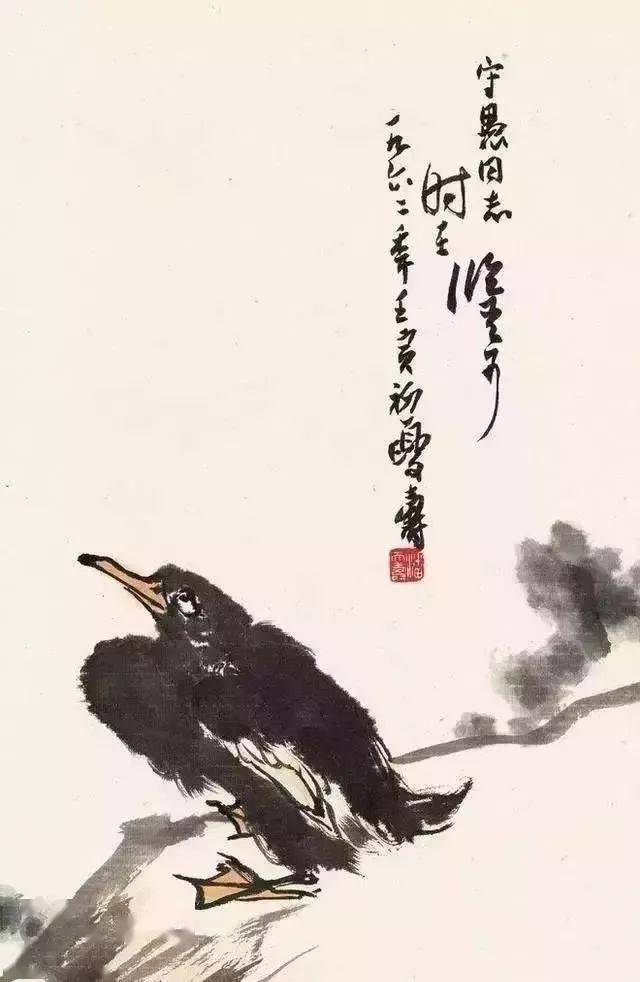 吴冠中谈潘天寿:落墨处黑,着眼处却在白