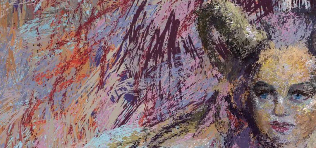 她在空中随意“乱画”,就能震惊卢浮宫,登上TED?这种作画方式也太炫酷了吧!