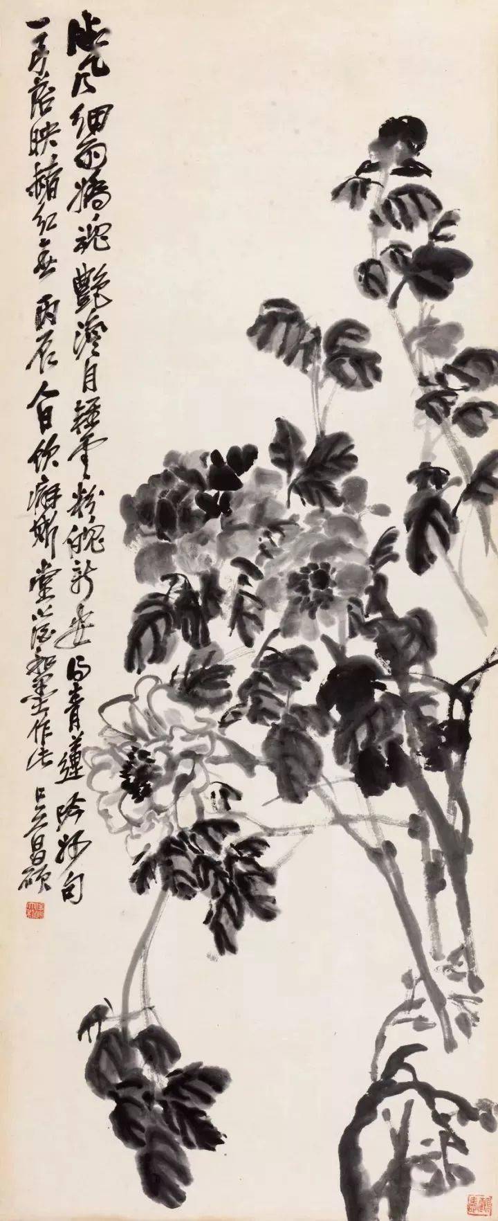 书画鉴赏】吴昌硕:花果十二屏