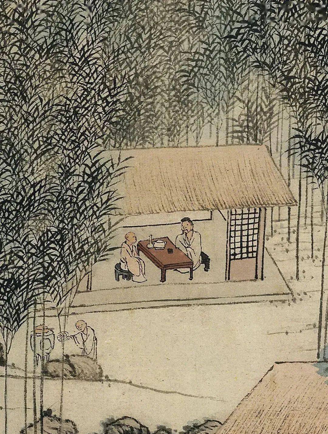 书画家影像网|明人悠闲的生活,都在这张画里
