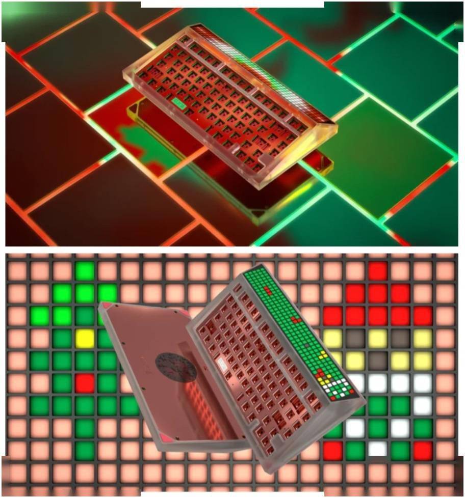 李楠的CYBERBOARD键盘推出冰霜圣诞版:预计售价3300元