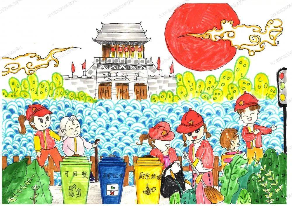 宿迁市“美丽中国,我是行动者” 青少年绘画获奖作品展示(二)