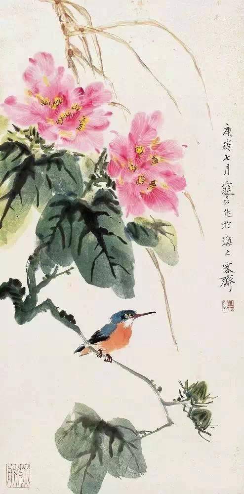 这四位老人家的花鸟,百看不厌!