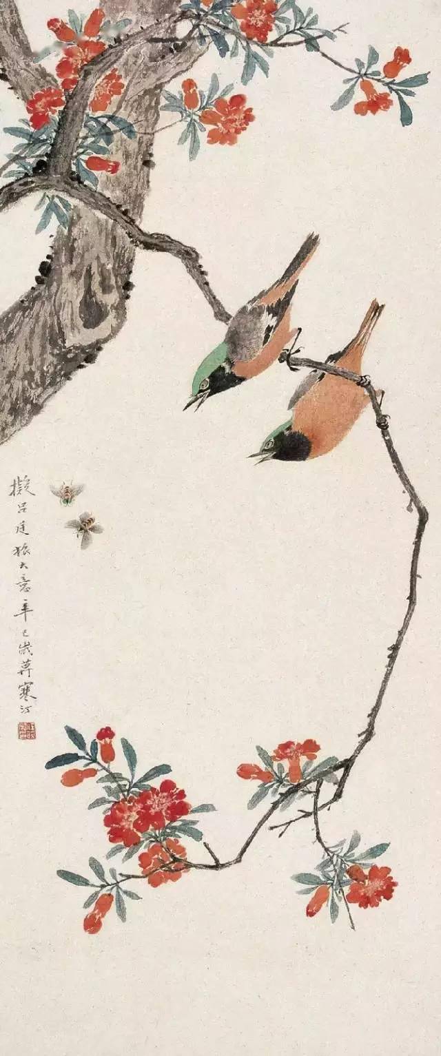 这四位老人家的花鸟,百看不厌!