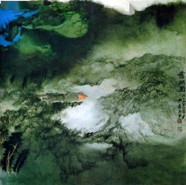 张大千:心中有个神仙境界,就可以画出一个神仙境界