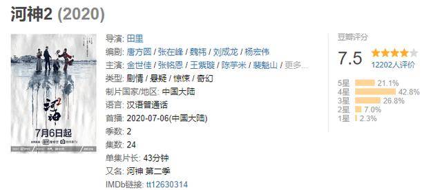 《河神2》剧情尚可,网评口碑却翻车,都是换李现惹的祸?