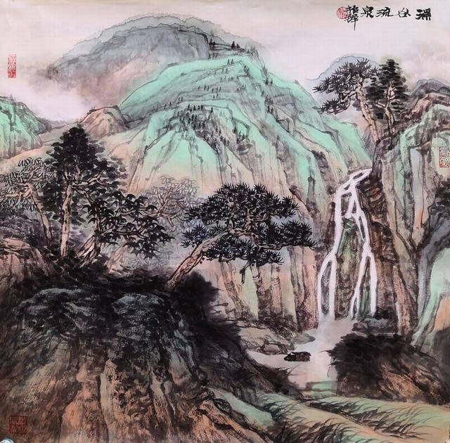 人民美术家--著名山水画家程振铎