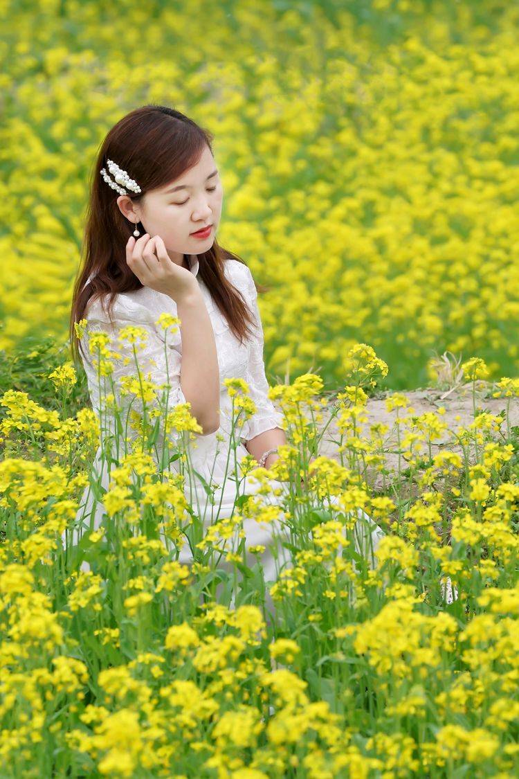 人像摄影组图:花开成海,香漫心海