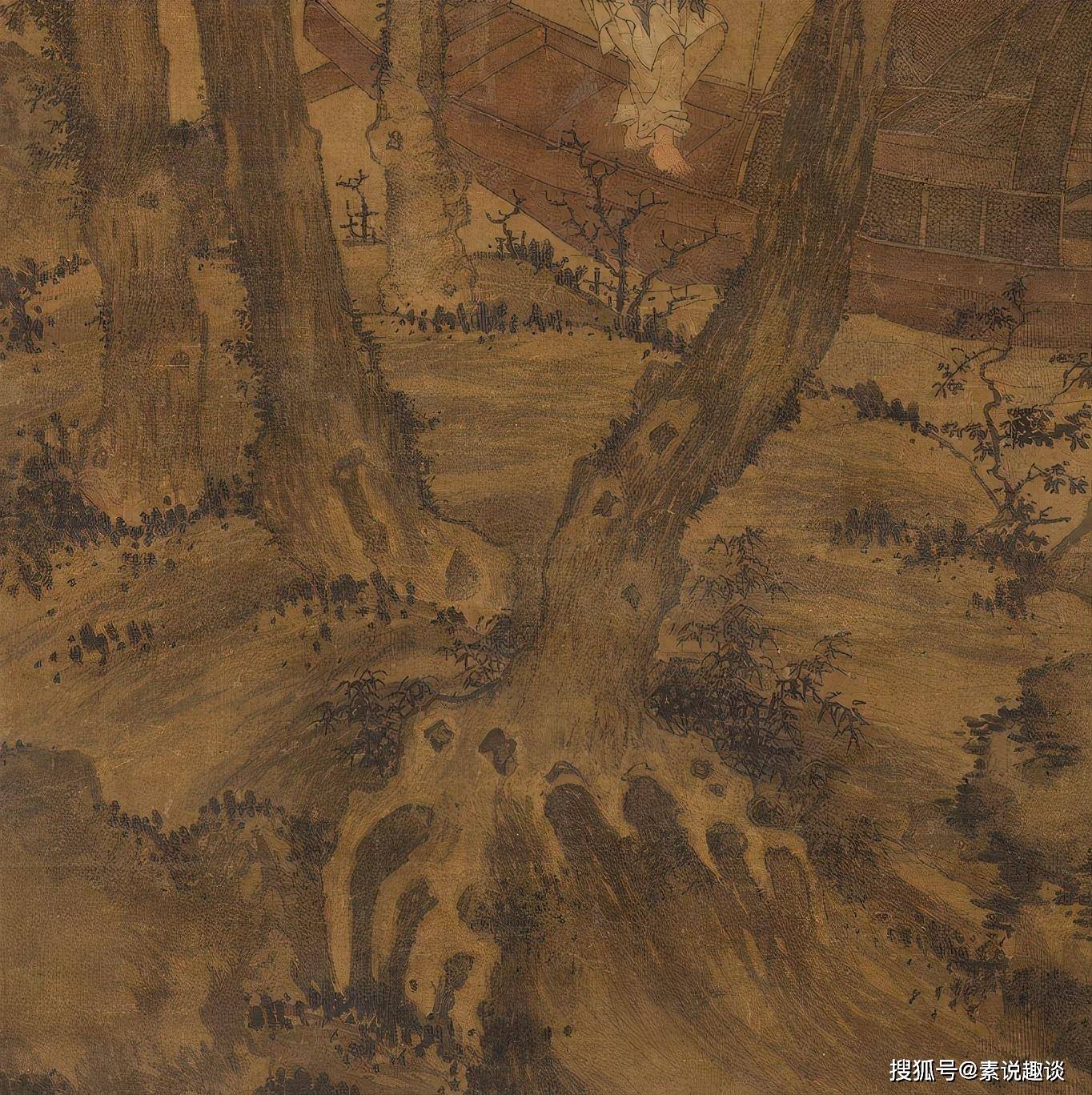 700年前的一张古画,一条船上两个人,却成了大家羡慕的对象