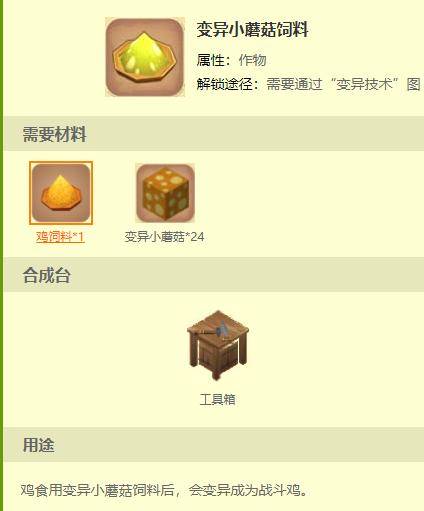 迷你世界战斗鸡怎么获得?只要有这个物品,就可以无限量生产!