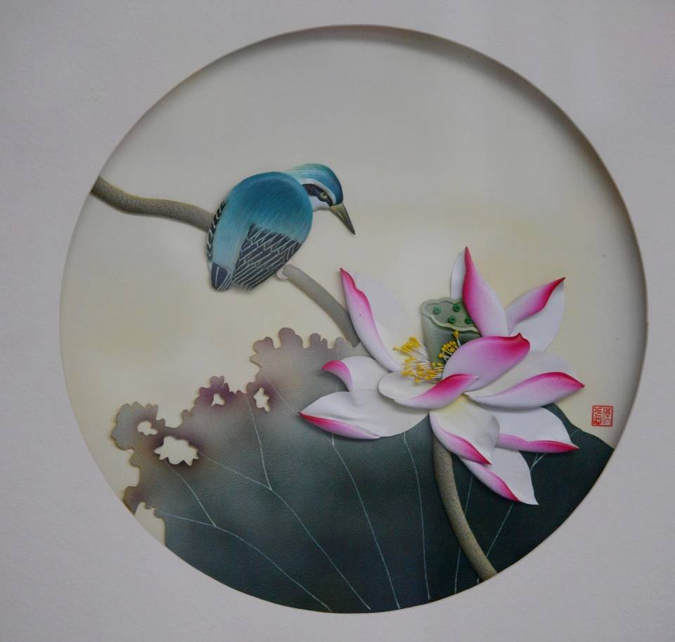 走进中国皮都辛集,造访非遗皮贴画传人,他的作品惊艳了世界