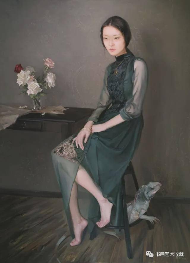 这些美丽的女人,在她的笔下 ,更显静美温馨