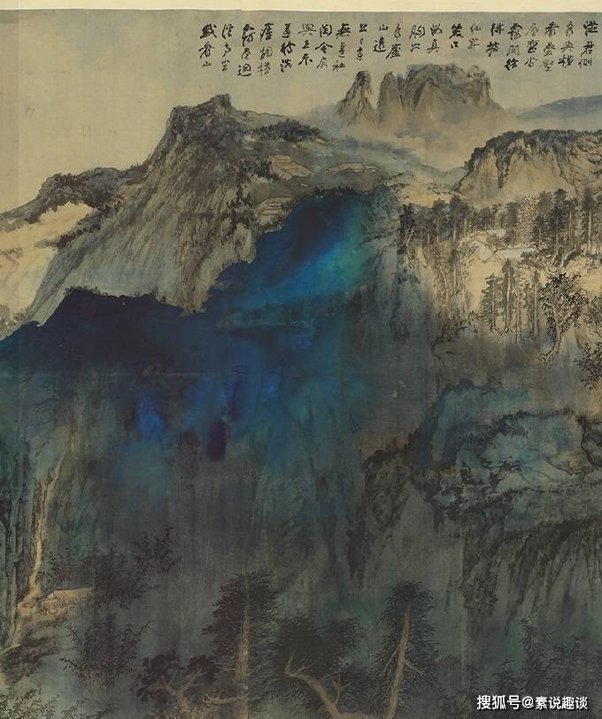 张大千画的最大作品,比齐白石作品大气,专家:无法正常估价