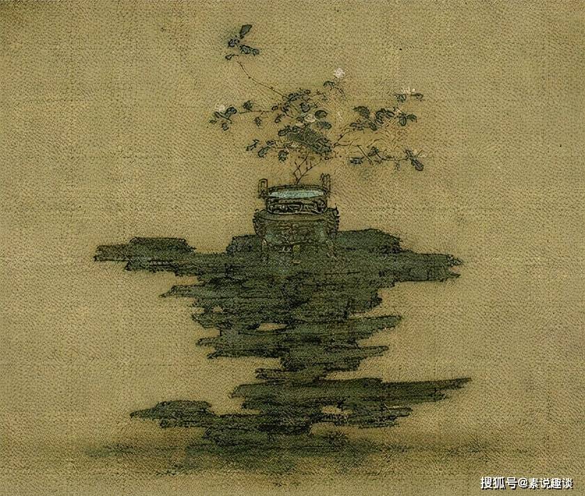赵佶这幅画真妙:3个瘦金体字画龙点睛,蔡京在上面题诗一首
