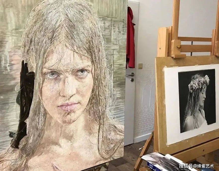 超写实画作被质疑是照片,画家:绘画步骤都给你看