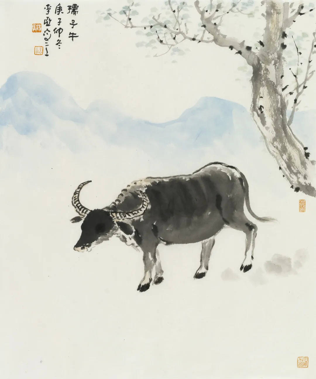 牛你最最可爱——李亚辛丑画生肖丨私享艺术