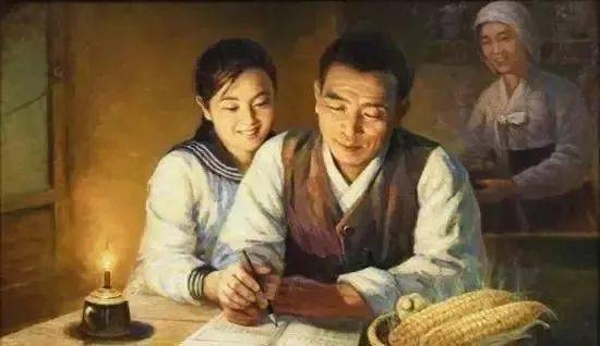 中外名画中的父亲,道不尽的父爱