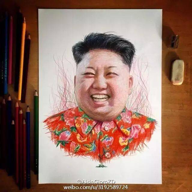 几块钱一支的圆珠笔画,惊呆了!