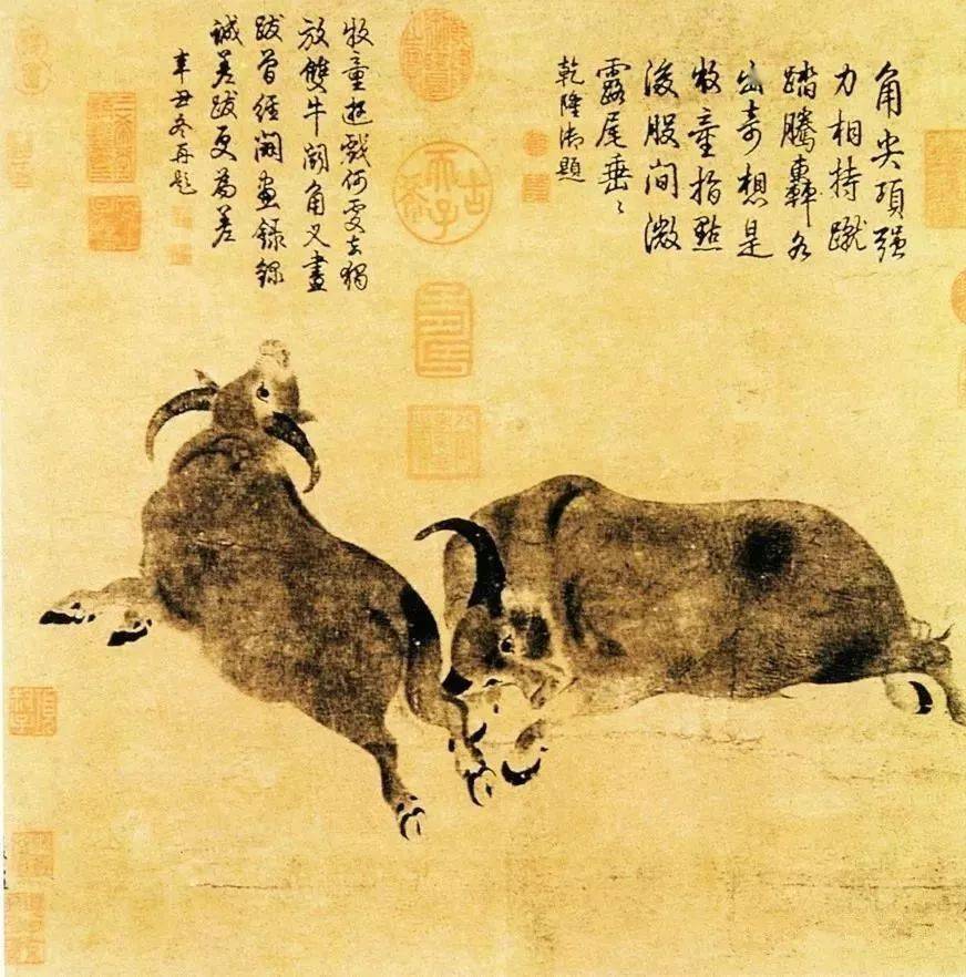 十大名家画牛,中国的艺术精神!
