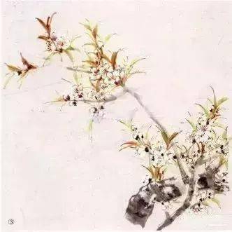国画入门—桃花、燕子、柳树的画法