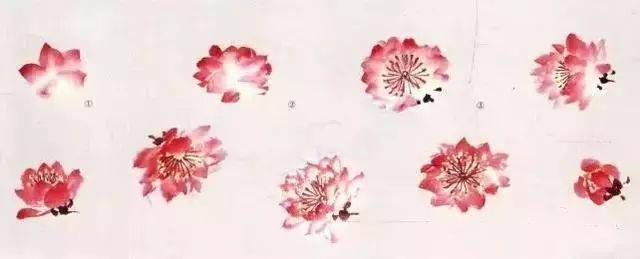 国画入门—桃花、燕子、柳树的画法